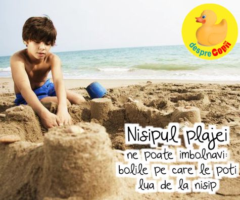 Nisipul plajei ne poate imbolnavi: bolile pe care le poti lua de la nisip