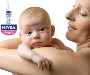 Solutia nazala NIVEA Baby vine in ajutorul mamicilor