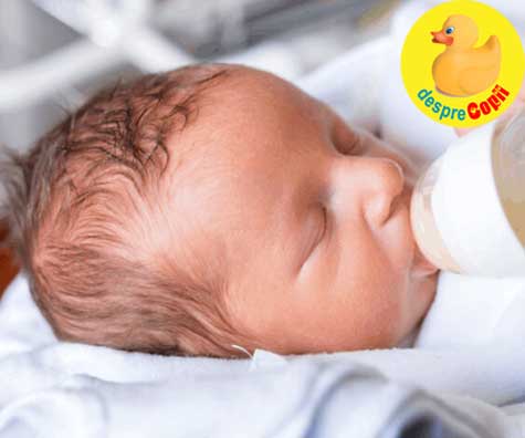 Esential pentru succesul alaptarii bebelusului: nu accepta ca nou nascutul tau sa primeasca lapte formula de in maternitate