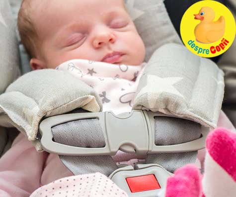 Greselile parintilor de bebelusi: Scaunul de masina, cum se instaleaza si cum trebuie plasat bebelusul in siguranta ul auto
