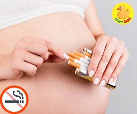 Fumatul in timpul sarcinii - consecinte pentru mami si bebe