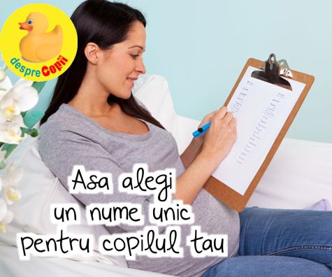 Daca astepti un bebe -  Asa alegi un nume puternic pentru copilul tau