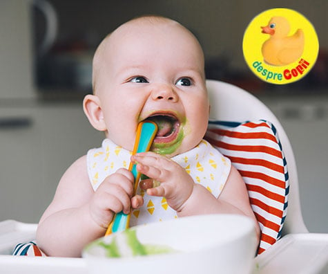 Alimentele pe care bebelusul ar trebui sa le manance pentru o dezvoltare optima a creierului - detalii pentru fiecare luna