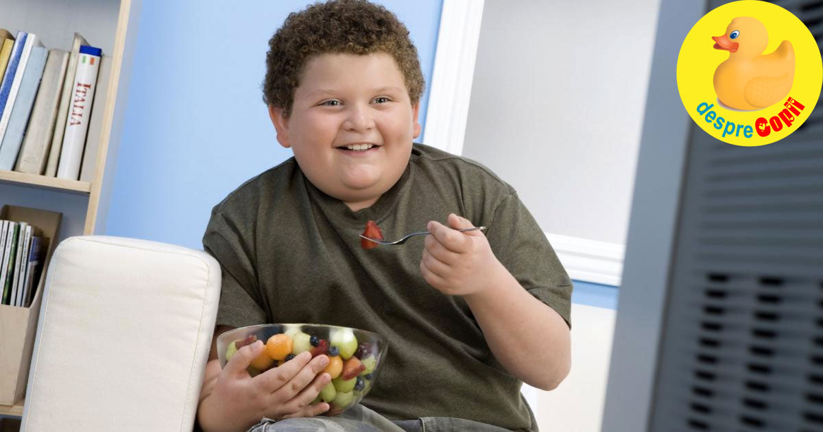 Obezitatea la vârste fragede: rolul părinților și reguli pentru a evita obezitatea copilului