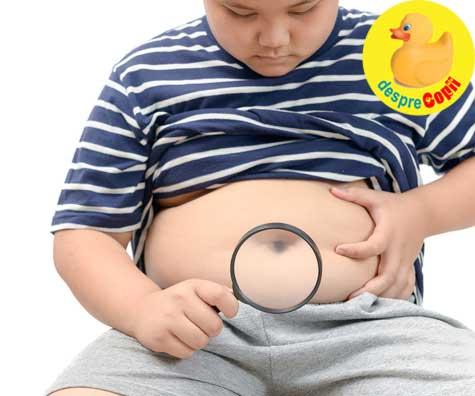 Copiii obezi dezvolta boli cardiace in adolescenta. Tine sub observatie indicele sau de masa corporala.
