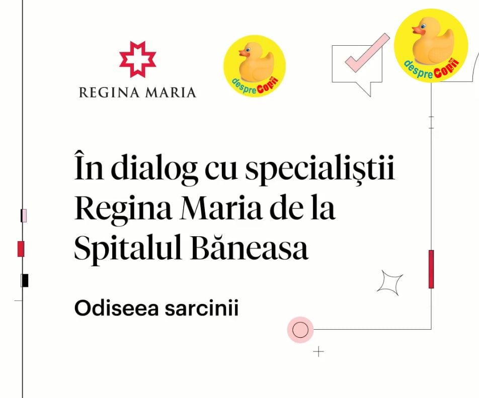 Odiseea sarcinii: In dialog cu specialistii Regina Maria de la Spitalul Baneasa (VIDEO)