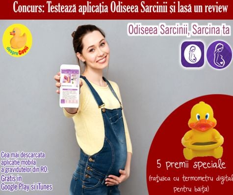 Odiseea Sarcinii, Sarcina ta: evalueaza si castiga CONCURS