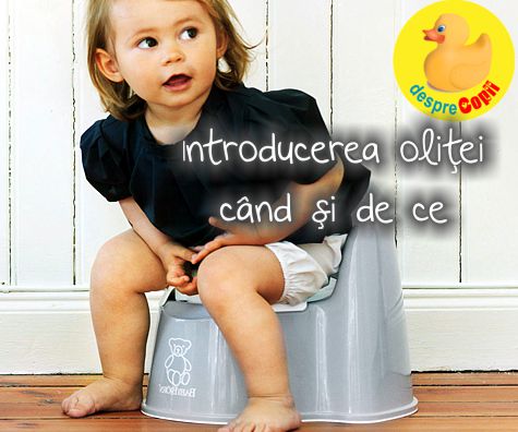Introducerea olitei: cand e nici prea devreme si nici prea tarziu