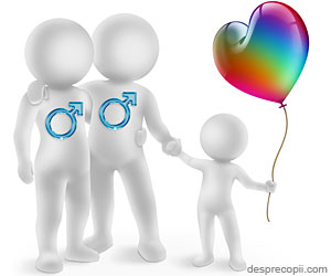 Copiii crescuti de cuplurile de homosexuali au probleme de adaptare sociala