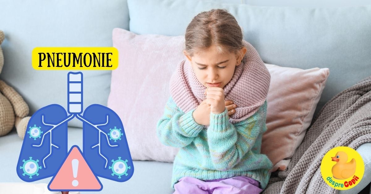 Simptomele precoce ale pneumoniei la copil - sfatul medicului 🩺