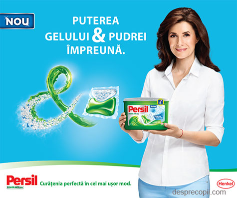 Noul Persil Power Mix - Curatenia perfecta in cel mai usor mod