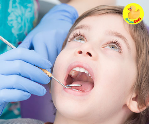Modificarile de culoare pe dintii de lapte: cauze, tratament si preventie