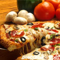 Pizza cu ciuperci si pepperoni