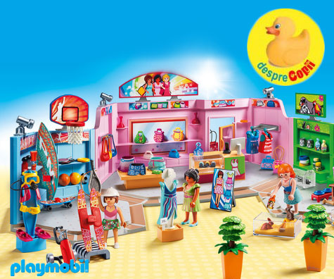 Invata-i pe cei mici despre cumparaturi cu colectia Playmobil Shopping