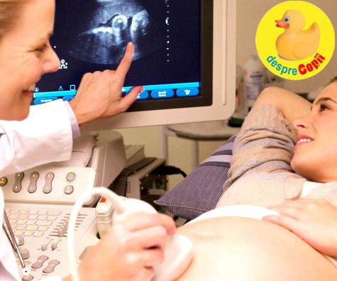 Prima ecografie cu ultrasunete in sarcina si prima amintire: cand si de ce