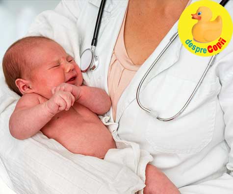 Primul consult medical post-externare al bebelusului nascut la termen - cum decurge si ce verifica medicul pediatru