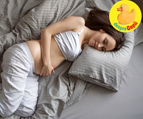 Probleme cu somnul in timpul sarcinii: 5 cauze si 7 solutii 
