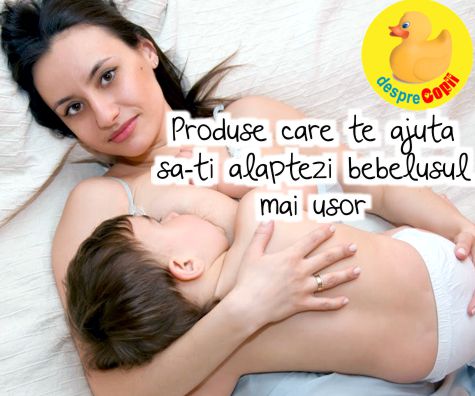 13 produse care te ajuta sa alaptezi bebelusul mai usor