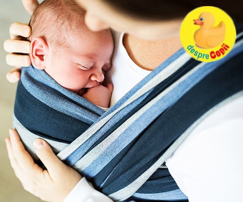Babywearing-ul sau purtarea bebelusului: 5 lucruri pe care nu le stiai