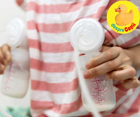 Pomparea laptelui matern: Nu am mult lapte cand pompez, oare productia de lapte este scazuta?