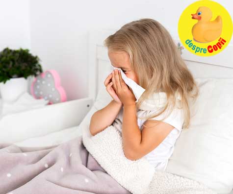 Copil racit si fara febra. Este posibil? Se poate si gripa fara febra?