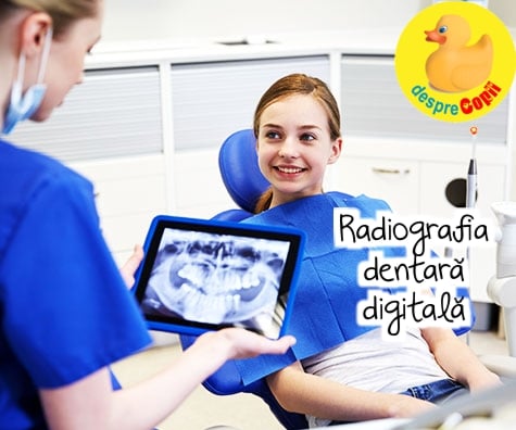 Radiografia dentara digitala: avantaje maxime, riscuri minime pentru copilul tau!