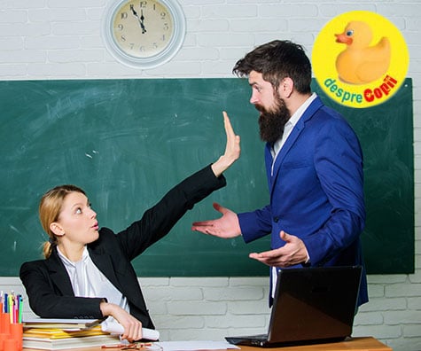 4 greseli mari pe care parintii le fac in relatia cu profesorii copiilor lor - explica profesorul 