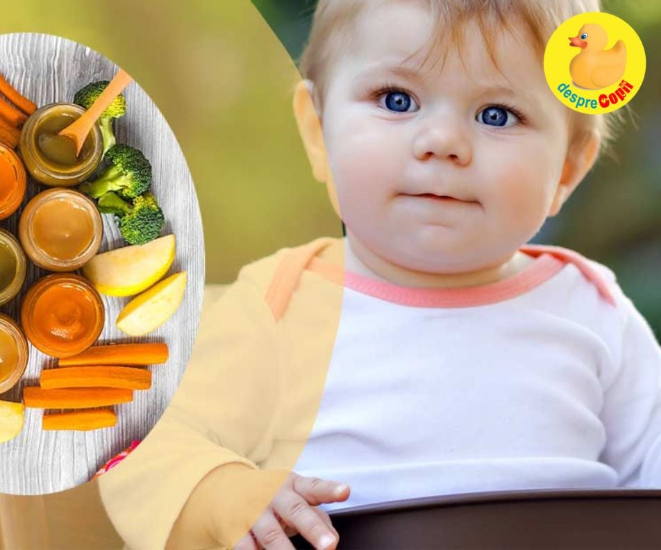 Retete pentru bebelusi de 6 luni: inceputul diversificarii alimentatiei