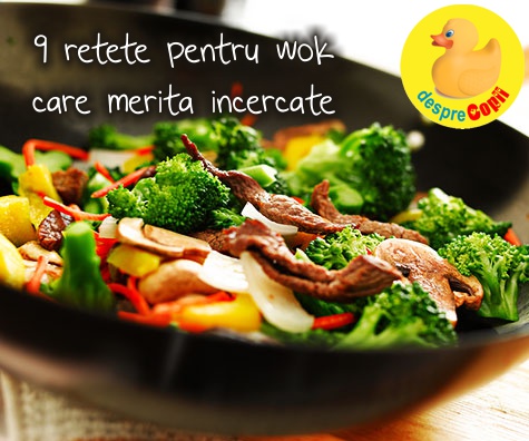 9 Retete spectaculoase de porc gatit in wok