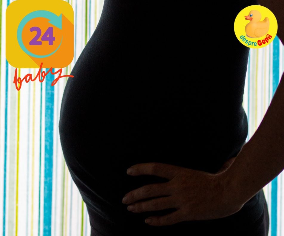 Saptamana 24: Morfologia din trimestrul doi si o bebelusa timida - jurnal de sarcina