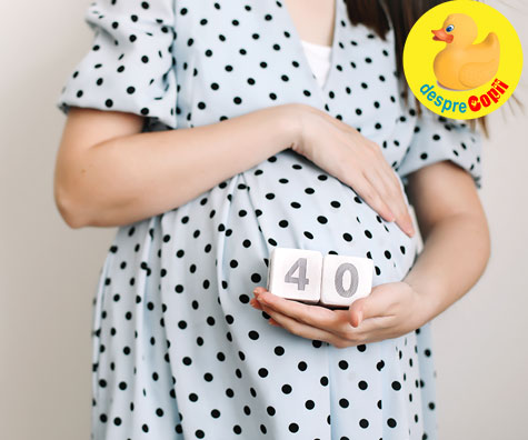 La 40 de saptamani bebe nu vroia sa vina pe lume - jurnal de sarcina
