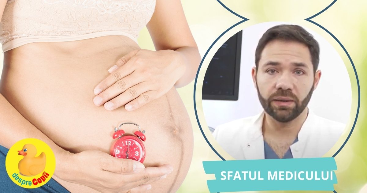 Ce se intampla daca dupa 40 de saptamani bebe nu da semne de nastere? Sfatul medicului