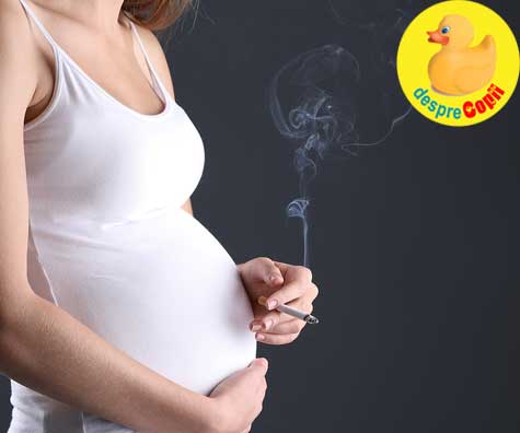 Femeile care fumeaza in timpul sarcinii pun in pericol fertilitatea copiilor lor