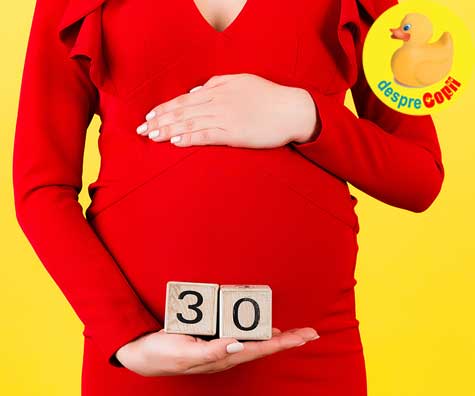 30 de saptamani de sarcina au trecut deja  - jurnal de sarcina
