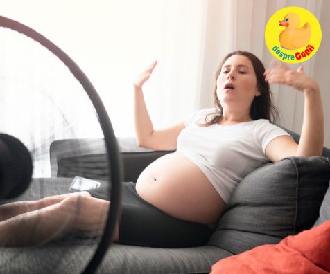 Trimestrul trei de sarcina in timpul verii: disconfort dar si beneficii - jurnal de sarcina