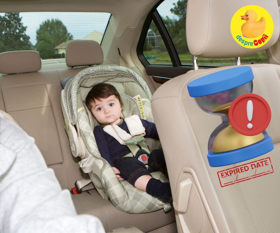Siguranta in masina pentru cei mici: scaunele auto pentru copii pot expira? Iata ce am afat.