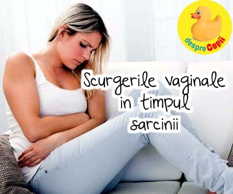 Scurgerile vaginale in timpul sarcinii: ce trebuie sa stii