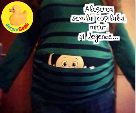 Alegerea sexului copilului, mituri si legende