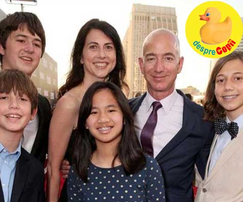 Vrei sa cresti copii de succes? Iata sfatul lui Jeff Bezos