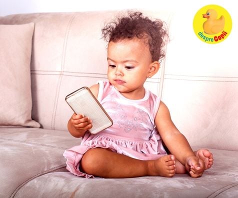 NU lasa telefonul sau tableta sa fie babysitterul copilului: 6 riscuri ale hiperstimularii la bebelusi