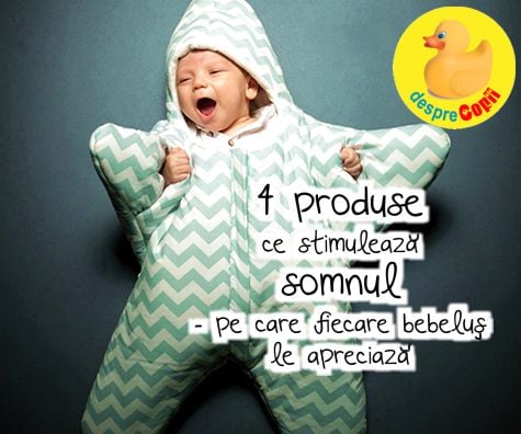 4 produse ce stimuleaza somnul - pe care fiecare bebelus le apreciaza