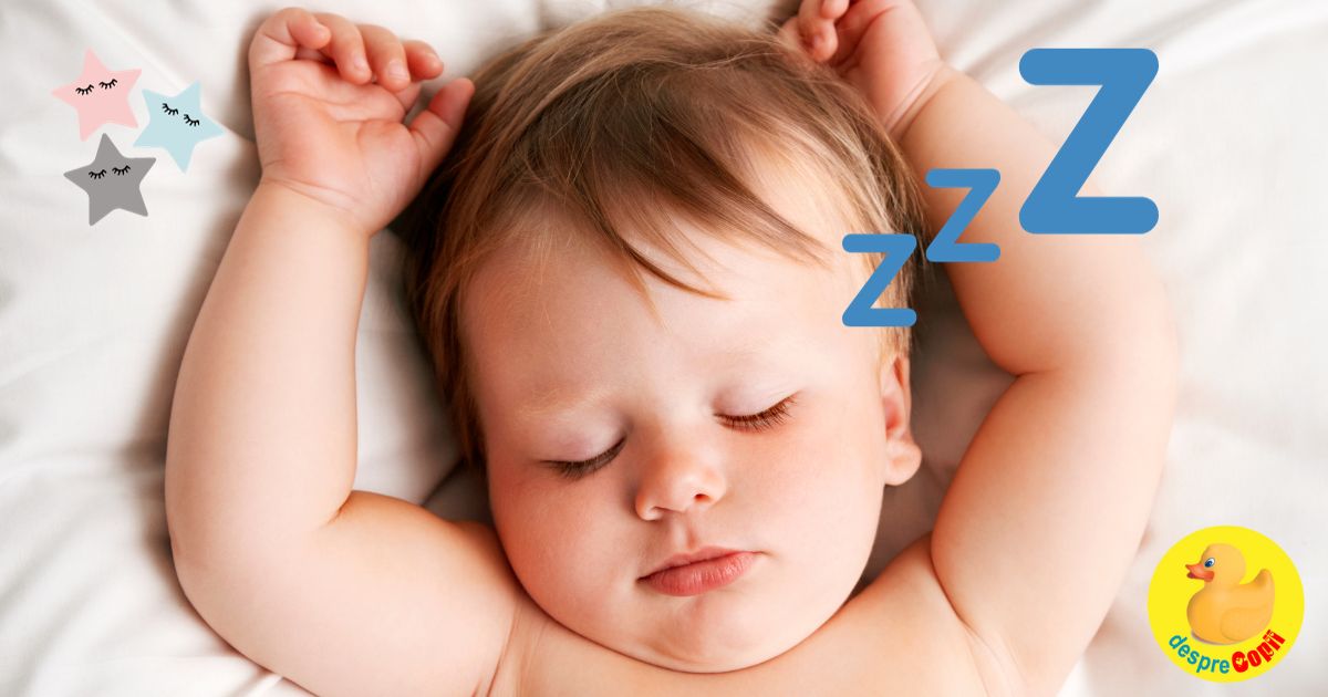 Iată de ce este atat de important somnul pentru bebeluși 💤