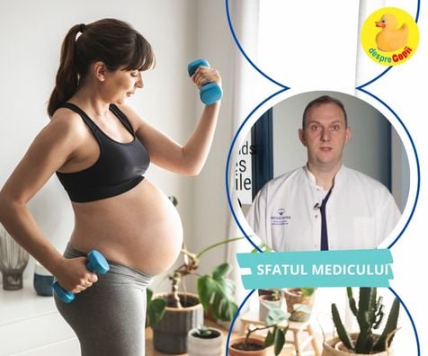 Este permis sportul si efortul fizic in timpul sarcinii? - raspunsul medicului obstetrica-ginecologie