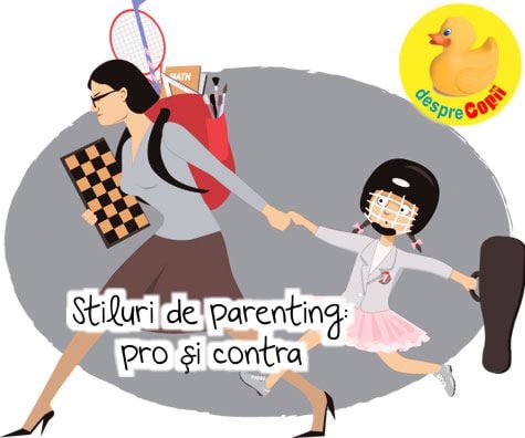 Stiluri de parenting: pro si contra unor tipologii de educatie a copilului