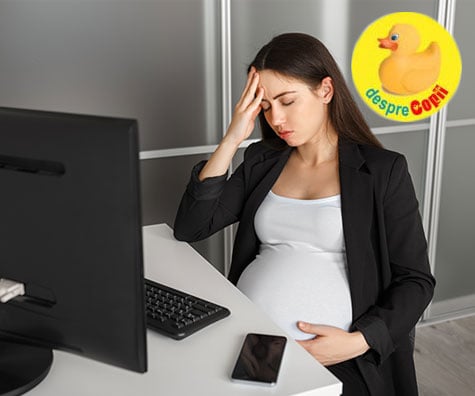 Sunt prea stresata: de ce stresul este o frica a sarcinii