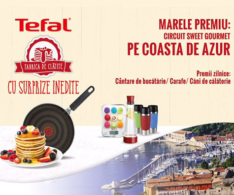 Fabrica de Clatite by Tefal, al treilea an de premii inedite si gusturi rafinate