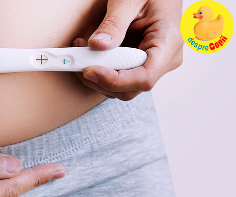 Test sarcina pozitiv - minunea numarul 2 - jurnal de sarcina