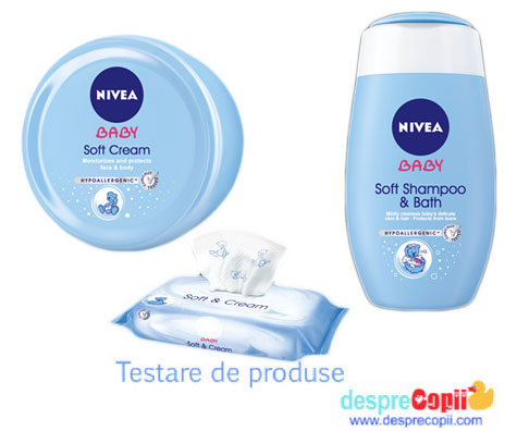 3 produse Nivea Baby – testate de 10 mamici de la desprecopii.com