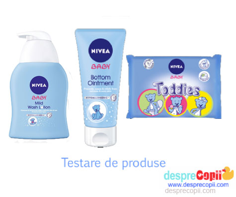 Am testat produsele Nivea Baby