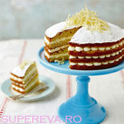 Tort delicios cu lamaie si mascarpone